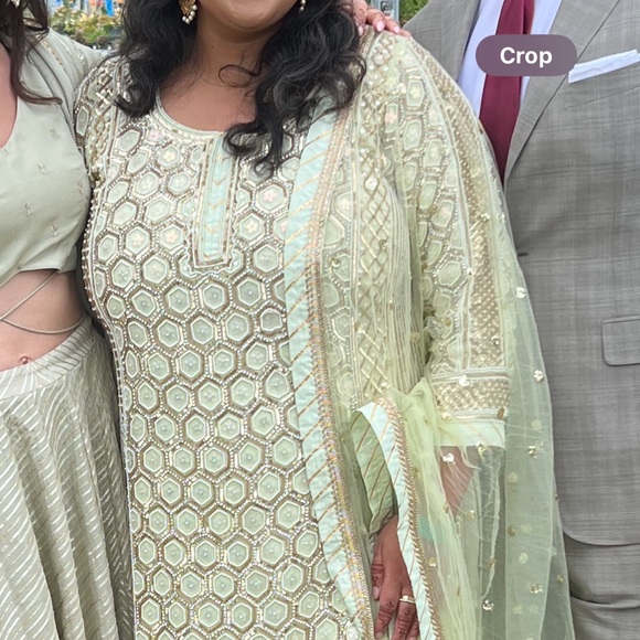 Indian Outfit / Punjabi Outfit - custom designed gharara - Picture 1 of 2